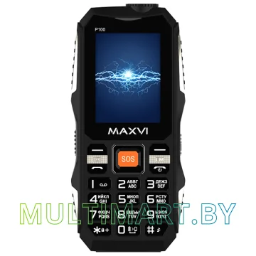 Мобильный телефон Maxvi P100 (черный)